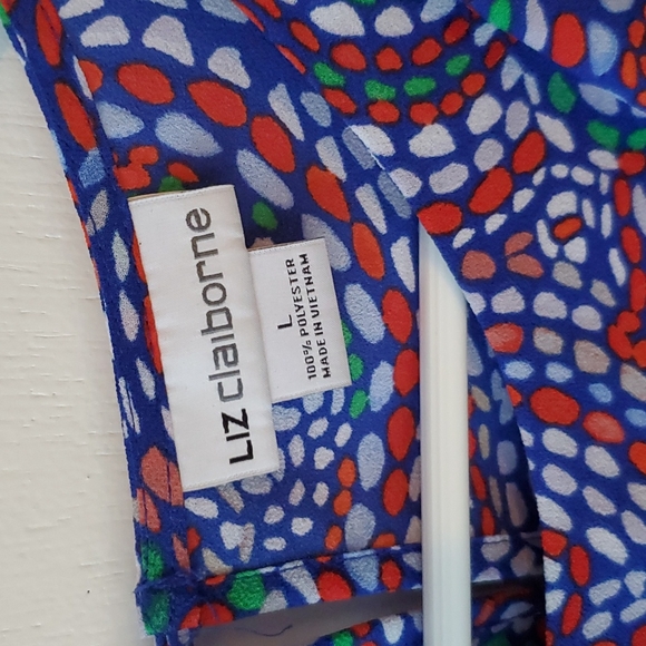 Patterned Dot Colorful Top - Picture 2 of 7